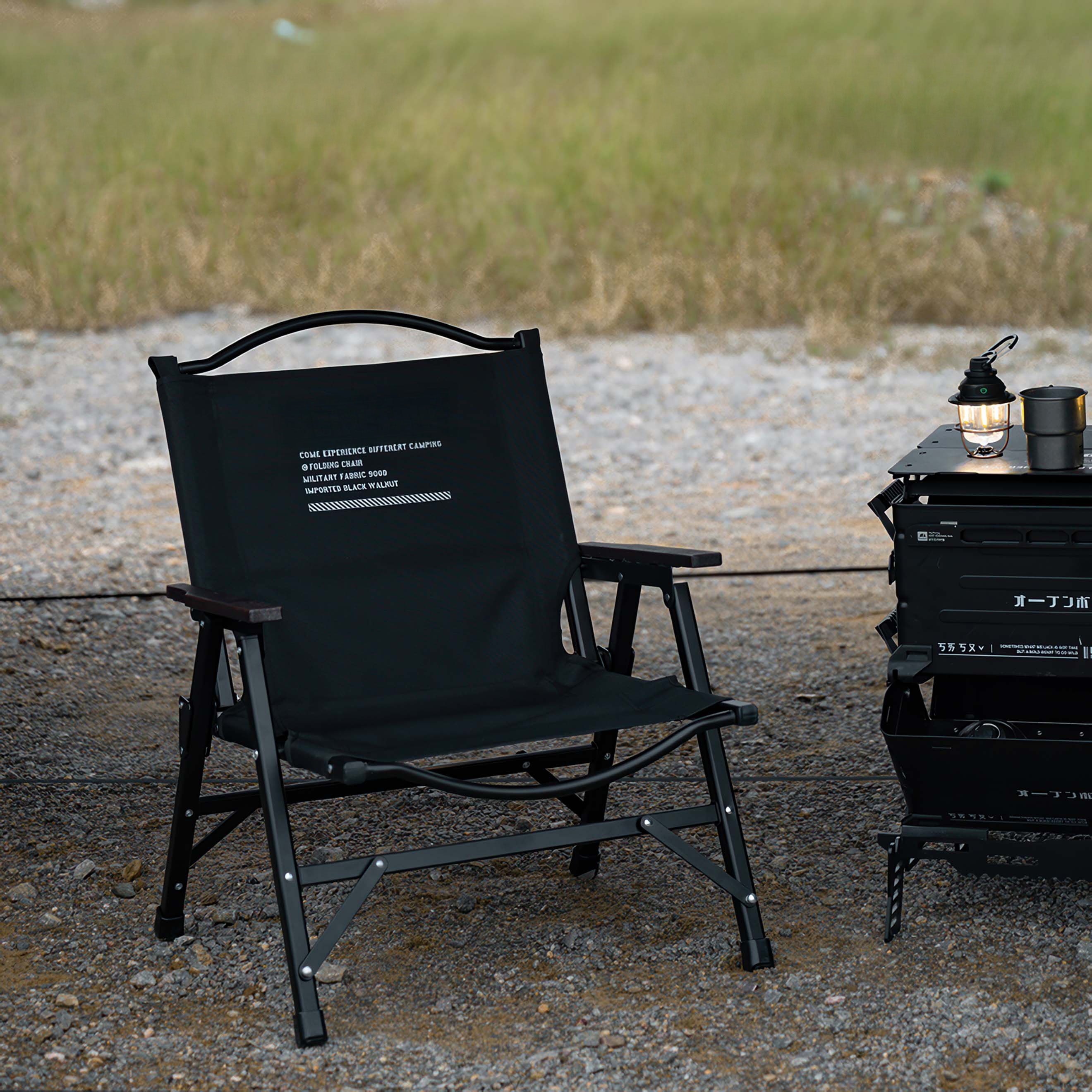 sunsetclimax Kermit Chair black 黒② 05 Series Camping Kermit Folding Chair – Nordlivingic