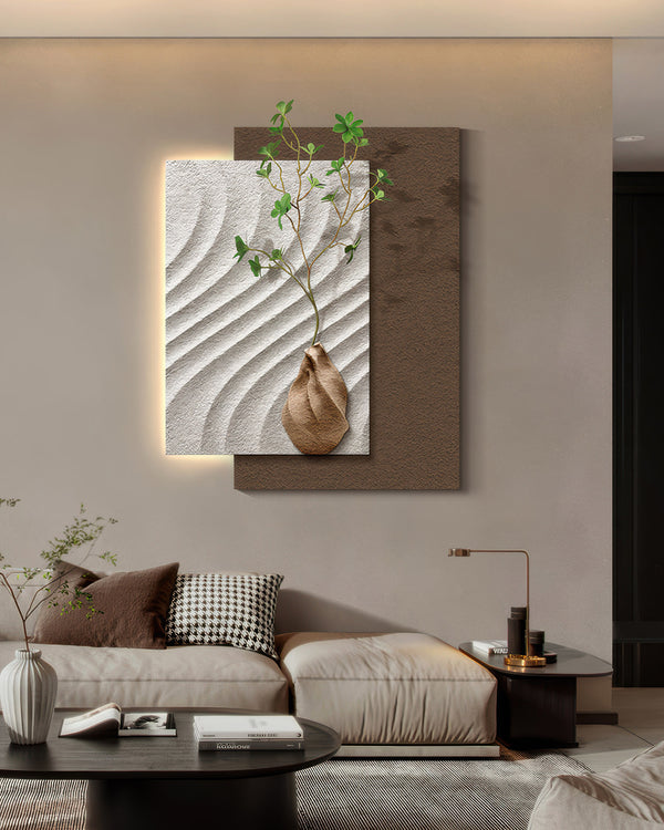 Sophisticated Minimalist Texture Wall Art