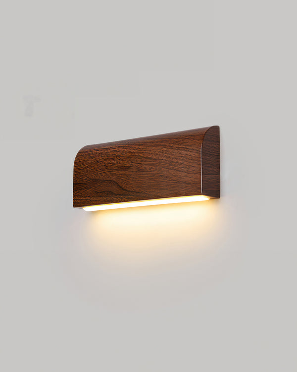 Designer Inspired Nordic Woodgrain Sconce