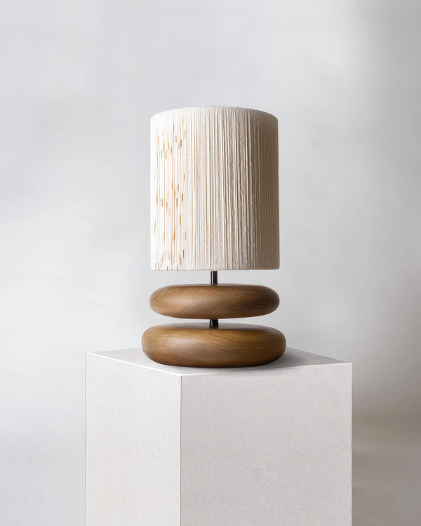 Satori Tranquil Wood Table Lamp